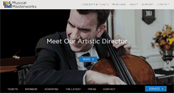 Desktop Screenshot of musicalmasterworks.org